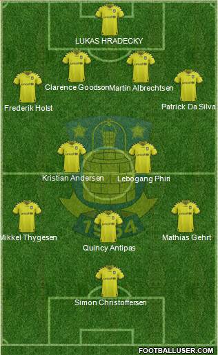 Brøndbyernes Idrætsforening Formation 2013