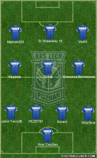 Lech Poznan Formation 2013