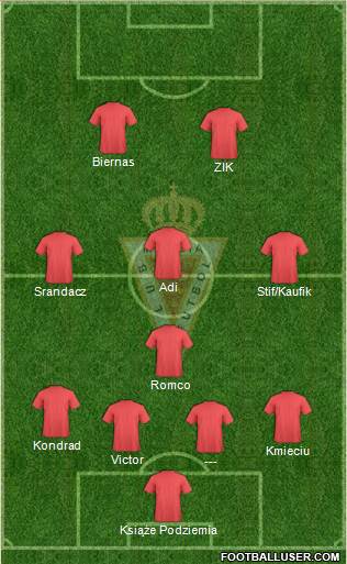 Real Murcia C.F., S.A.D. Formation 2013