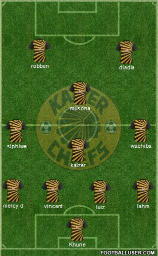 Kaizer Chiefs Formation 2013