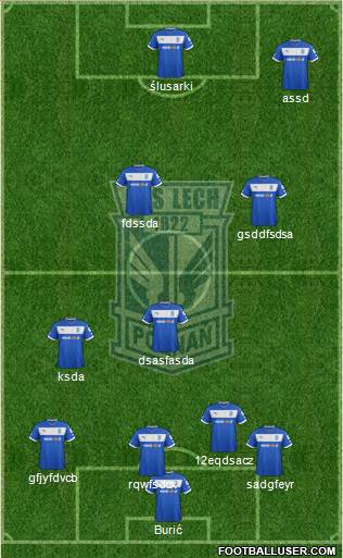 Lech Poznan Formation 2013