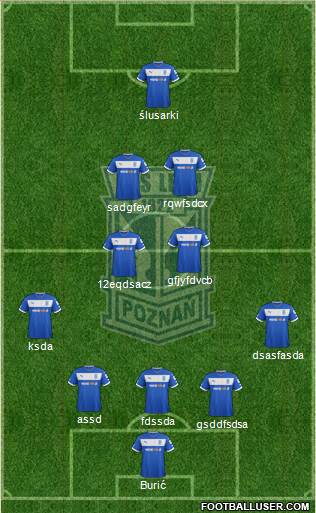 Lech Poznan Formation 2013