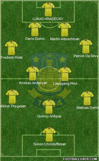 Brøndbyernes Idrætsforening Formation 2013