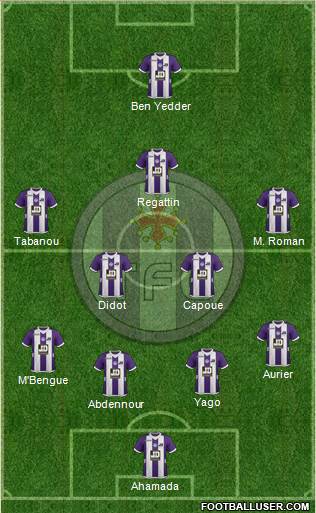 Toulouse Football Club Formation 2013