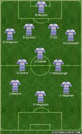 Queens Park Rangers Formation 2013