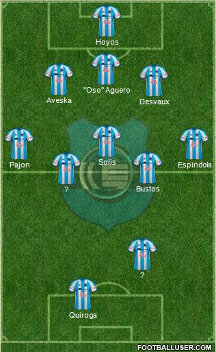 Gimnasia y Esgrima de Jujuy Formation 2013