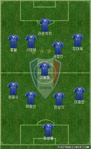 Suwon Samsung Blue Wings Formation 2013