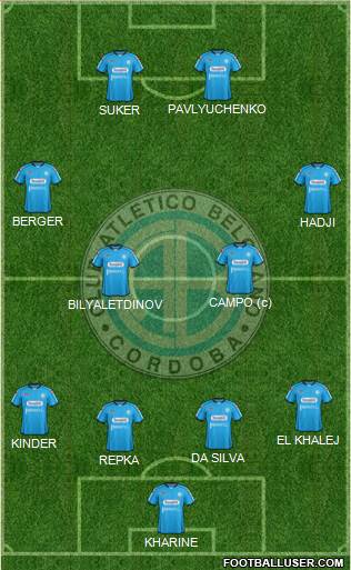 Belgrano de Córdoba Formation 2013