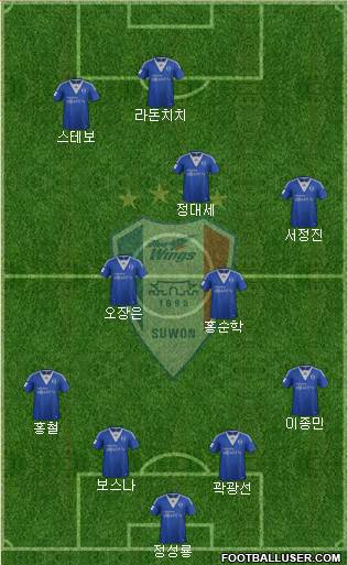 Suwon Samsung Blue Wings Formation 2013