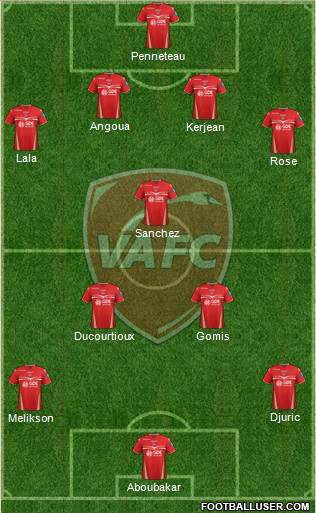 Valenciennes Football Club Formation 2013