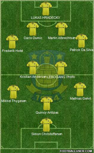 Brøndbyernes Idrætsforening Formation 2013