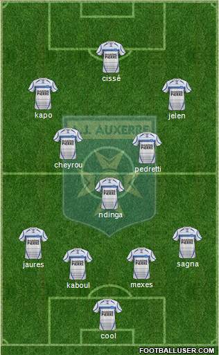 A.J. Auxerre Formation 2013