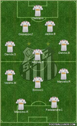 Santos FC Formation 2013