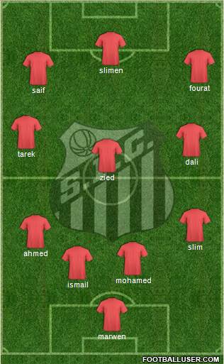 Santos FC (AP) Formation 2013