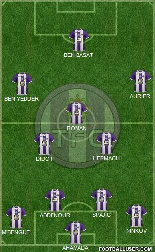 Toulouse Football Club Formation 2013