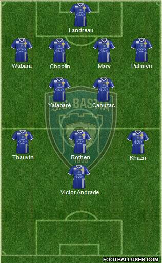 Sporting Club Bastia Formation 2013