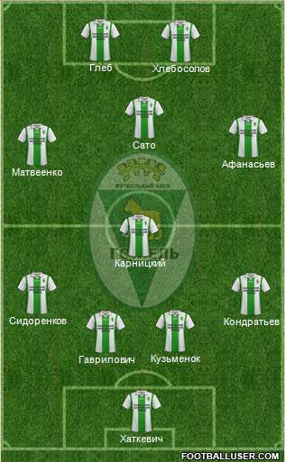 FC Gomel Formation 2013