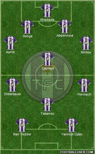 Toulouse Football Club Formation 2013