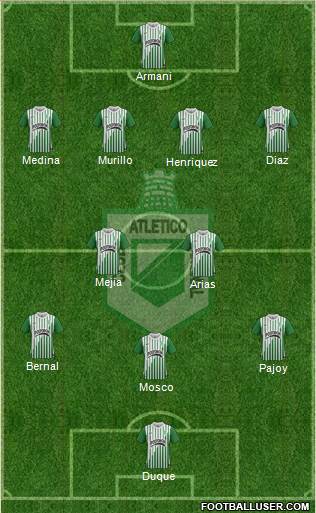 CDC Atlético Nacional Formation 2013