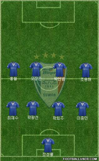 Suwon Samsung Blue Wings Formation 2013