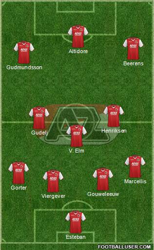 AZ Alkmaar Formation 2013