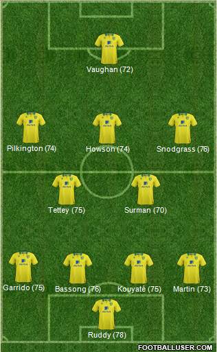 Norwich City Formation 2013