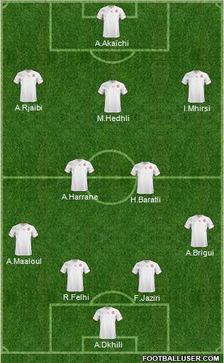 Tunisia Formation 2013