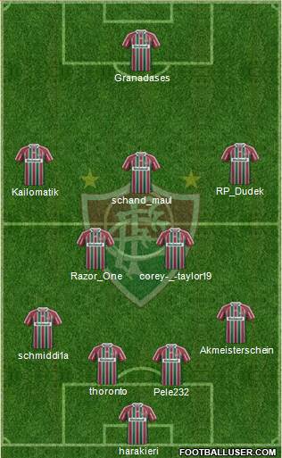 Fluminense FC Formation 2013