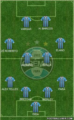 Grêmio FBPA Formation 2013