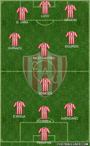 Unión de Santa Fe Formation 2013