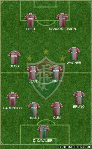 Fluminense FC Formation 2013