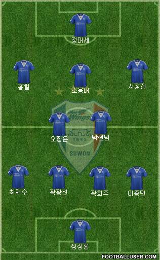 Suwon Samsung Blue Wings Formation 2013