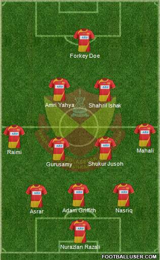 Selangor Formation 2013