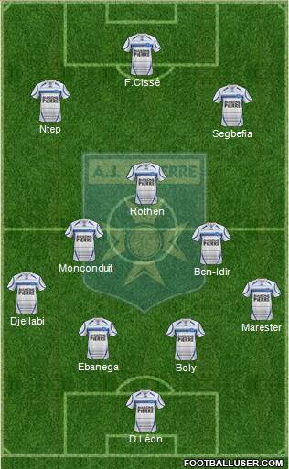 A.J. Auxerre Formation 2013