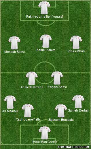 Tunisia Formation 2013