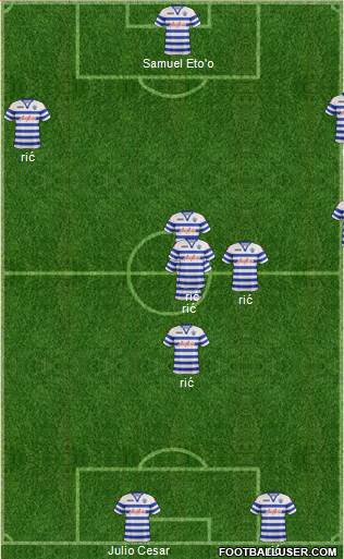 Queens Park Rangers Formation 2013