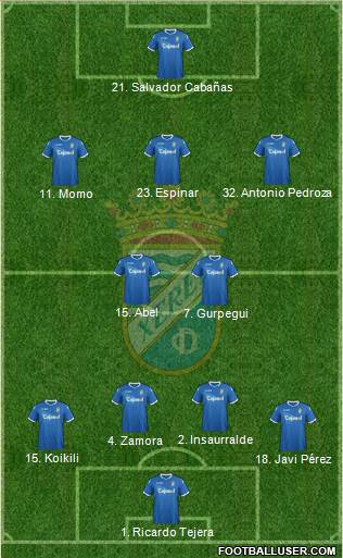 Xerez C.D., S.A.D. Formation 2013