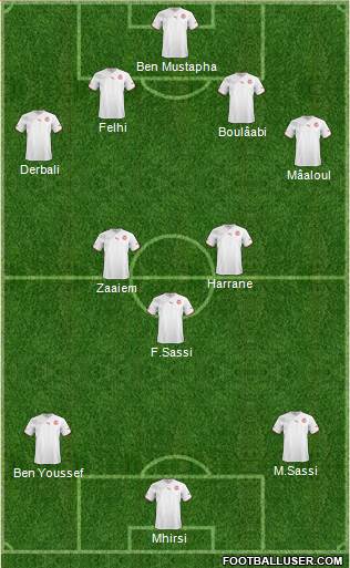 Tunisia Formation 2013