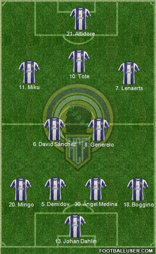 Hércules C.F., S.A.D. Formation 2013