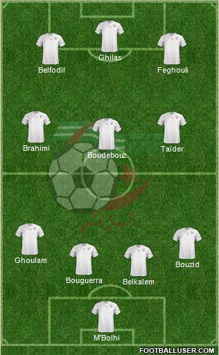 Algeria Formation 2013