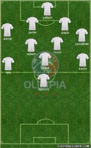 CD Olimpia Formation 2013