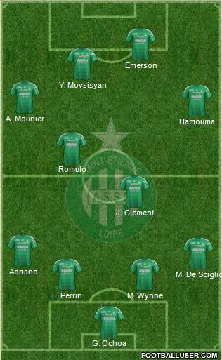 A.S. Saint-Etienne Formation 2013