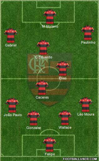 CR Flamengo Formation 2013