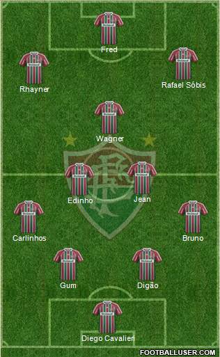 Fluminense FC Formation 2013