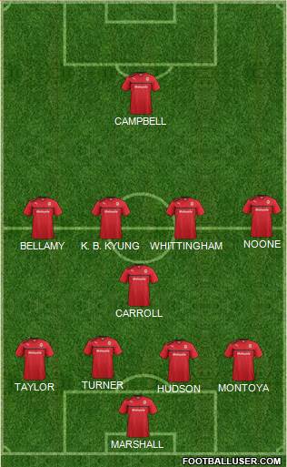 Cardiff City Formation 2013