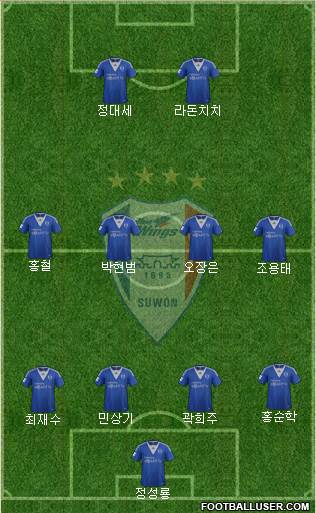 Suwon Samsung Blue Wings Formation 2013