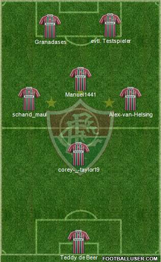 Fluminense FC Formation 2013