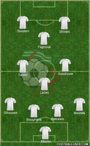 Algeria Formation 2013