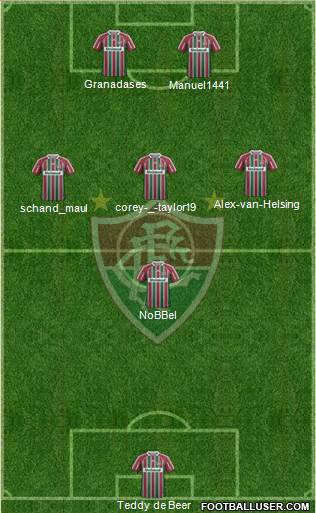 Fluminense FC Formation 2013