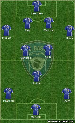 Sporting Club Bastia Formation 2013